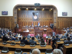 15 February 2014 First Extraordinary Session of the National Assembly of the Republic of Serbia in 2014 